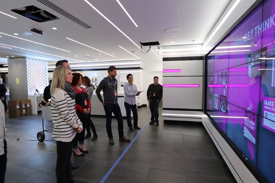 Razorfish MultiTouch Video Wall Nathan Selikoff, Interactive